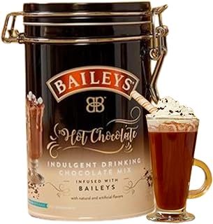 Baileys Hot Chocolate | Drinking Chocolate 200g| Christmas Gifts for Women Men Family | Xmas Gifts for Women Presents | Instant Hot Chocolate Powder | Unique Gifts for Friends Housewarming Couples