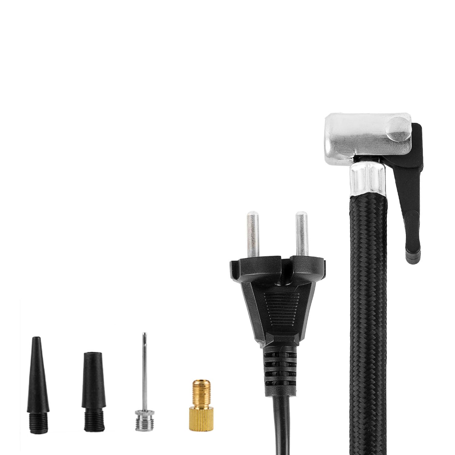 alca® Kompresor samochodowy i rowerowy – elektryczna pompka powietrza, kompresor 230 V, 8,8 bar, gniazdko