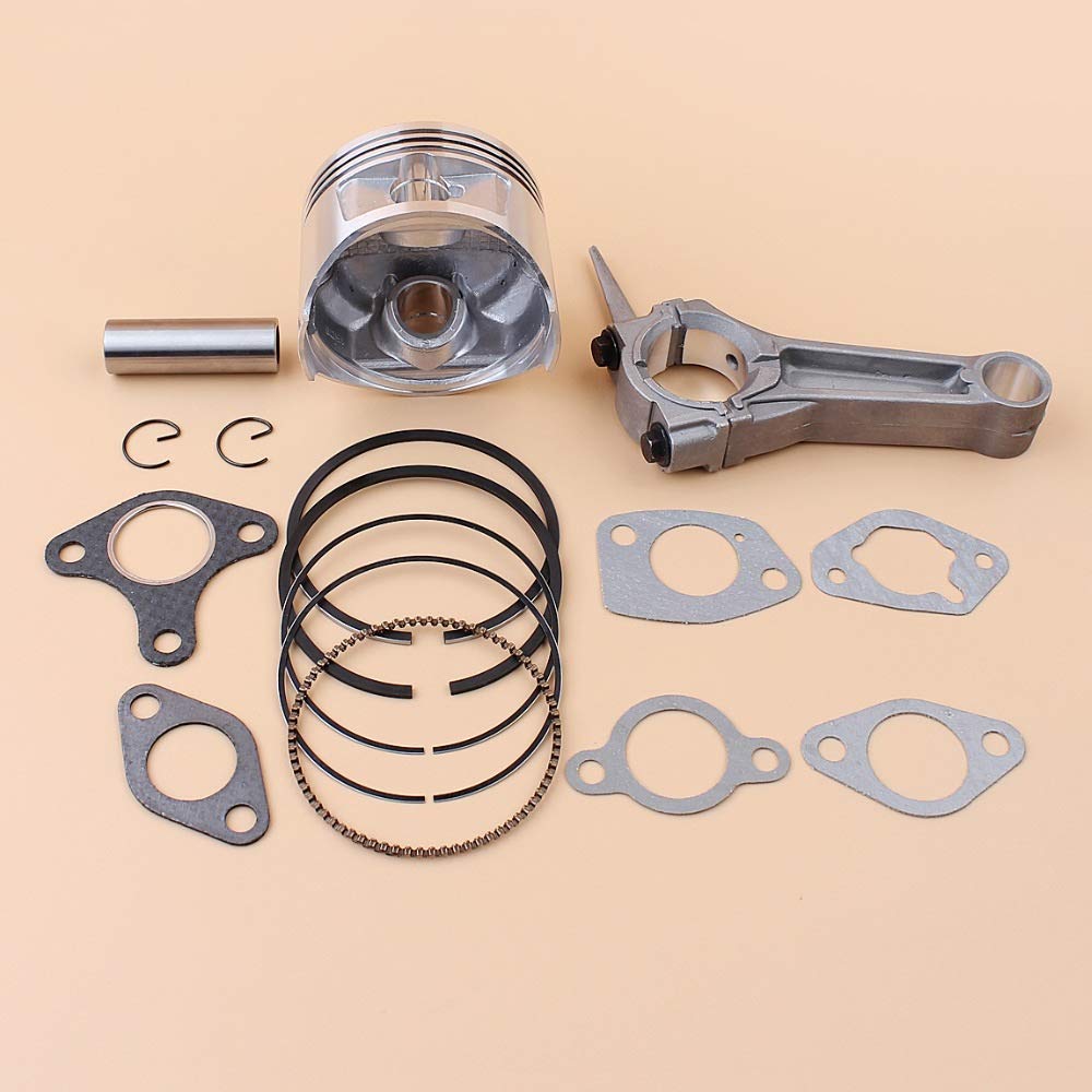 88 Millimetri Anelli Pistone Guarnizioni Biella Set per Honda GX390 188F 13HP Generatore di Benzina Rasaerba 13101-ZF6-W00