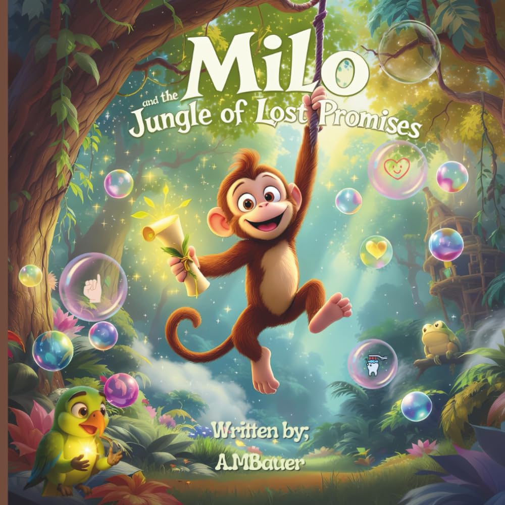 Milo and the Jungle of Lost Promises: A Magical Story About Keeping Your Word, Honesty & Responsibility (Milo the Monkey Series Book 2): A ... Up (Milo the Monkey’s Magical Lessons)
