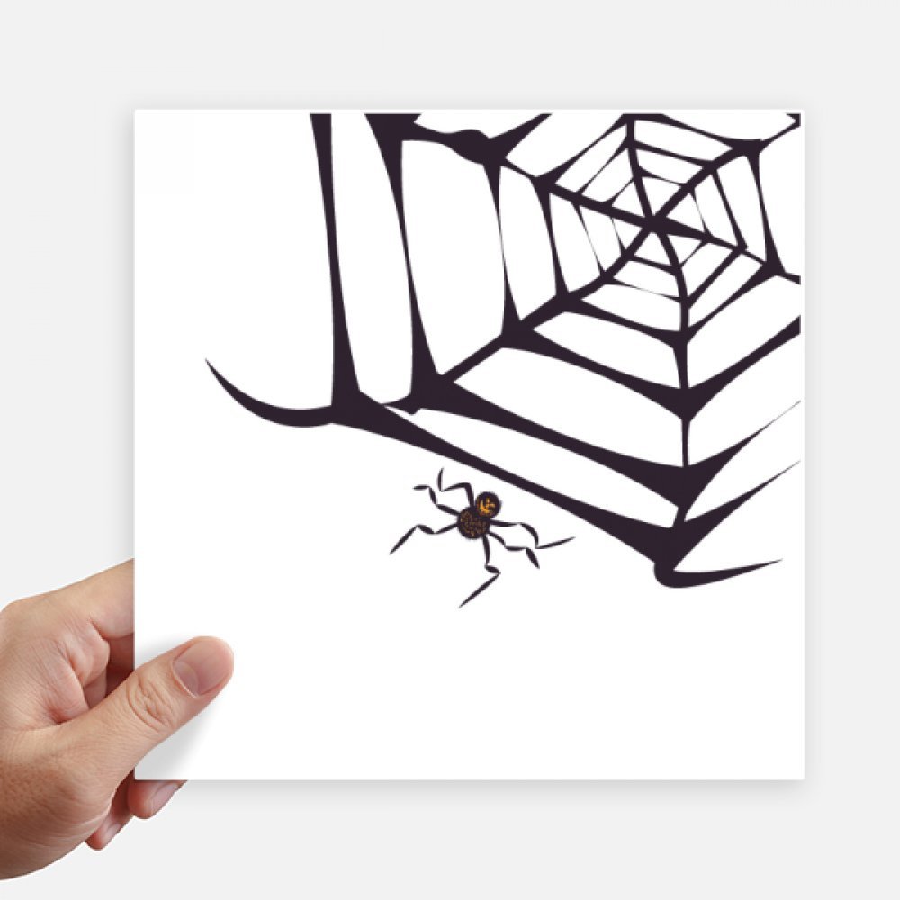 Pegatinas de Halloween de araña negra para tunear motos y ordenadores portátiles