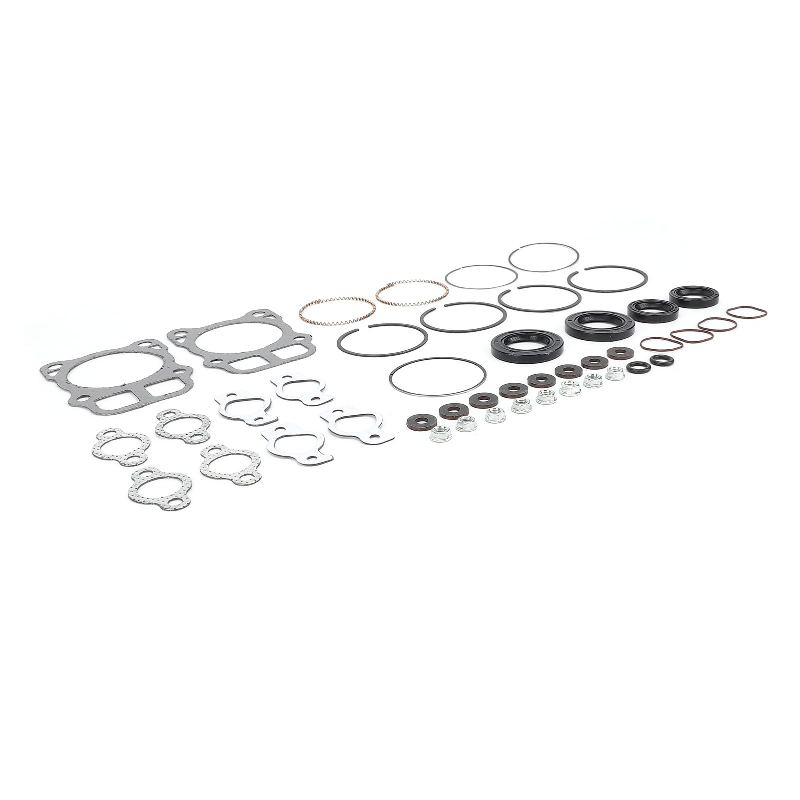 Kit de Reparación de Motores, Accesorios para Cortacésped, Juego de Juntas de Anillos de Pistones de Aleación de Aluminio, Herramienta de Reparación de Revisión, Kit de Motor de