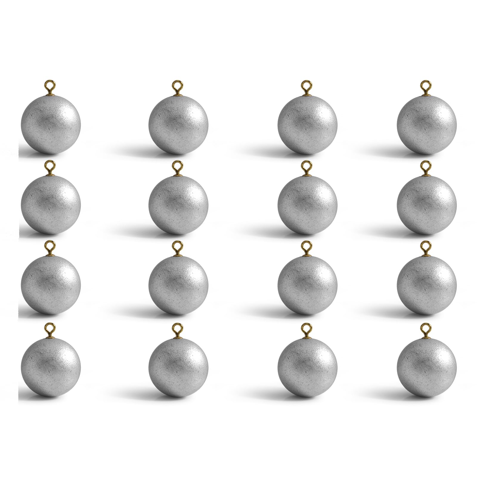 ECOFT Fishing Weights - Assorted Sizes 20g-200g Coated Egg Sinkers & Cannonball Weights for Saltwater & Freshwater