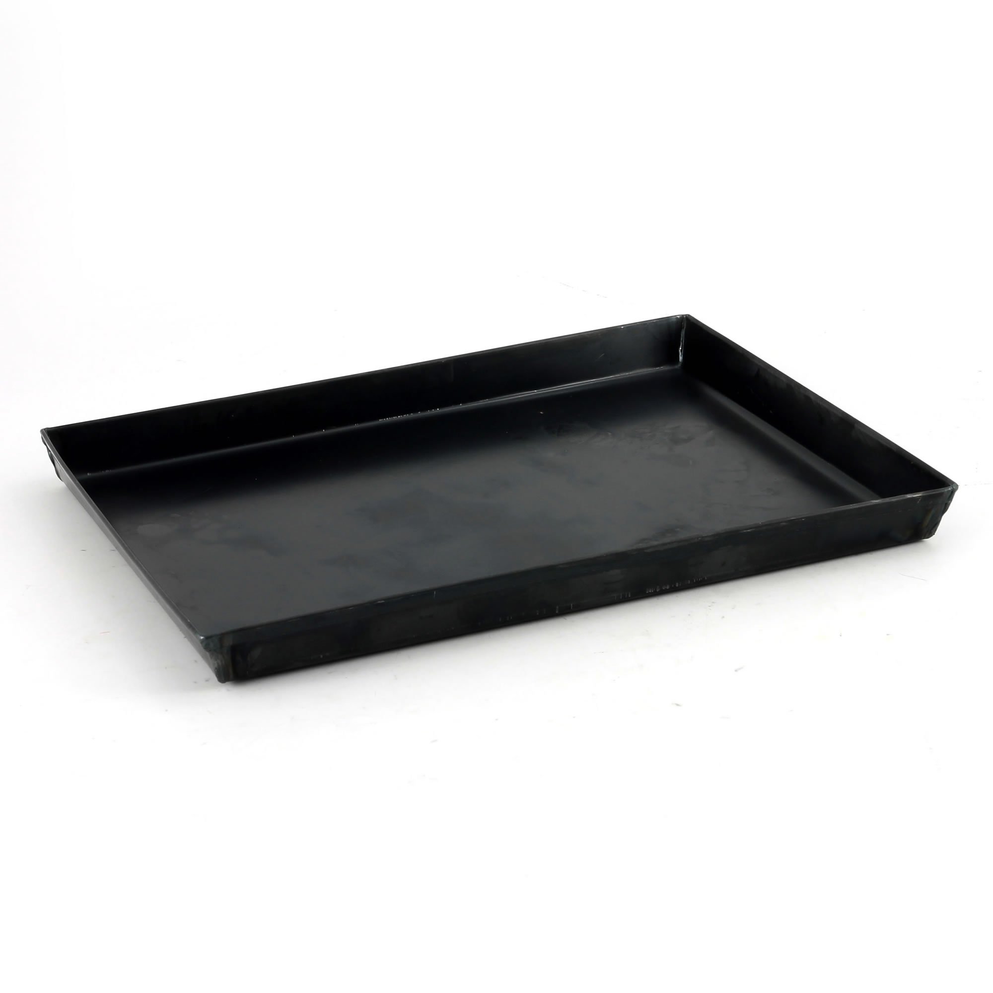 Pentole Agnelli Pastry & Pizza Line Steel Rectangular Baking Pan, Dimension 35 x 28 x 3 Cm.