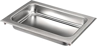 Stainless Steel Recessed Housing Without Cut-Out for Use with Control Switches