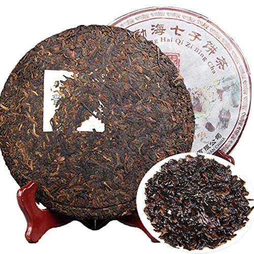 通用 Té Negro Té Puerh Envejecido Té Puer Natural Maduro Té Rojo Mate PU-erh Árbol Antiguo 357g