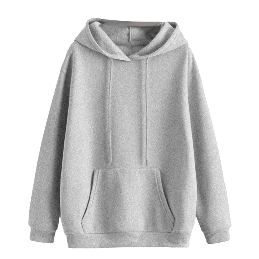 being wanted Men's Cotton Stylish Hoodie Classic Sweatshirt (Grey, XL)-picture-53