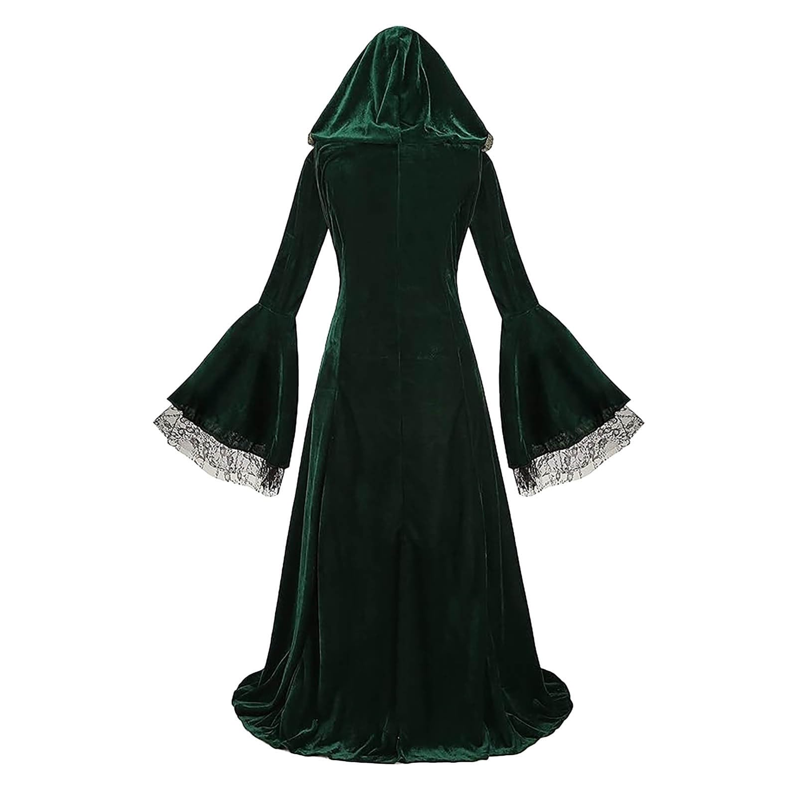 Elegante abito medievale per giochi di ruolo storici e cosplay