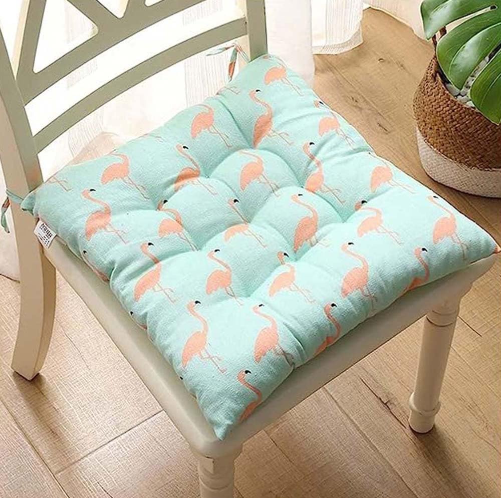 A144 Modern Comfortable Round/Square Seat Pads, 40x40cm/50x50cm Thick Dining Kitchen Cushions, Breathable Padded Seat Cushions for Car, Garden, Office, Indoor, Outdoor