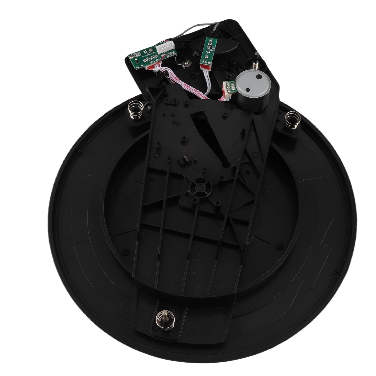 Tocadiscos Tocadiscos Transmisión por Correa de Plástico Negro con Retorno Automático del Brazo para Uso Doméstico Diseño Elegante