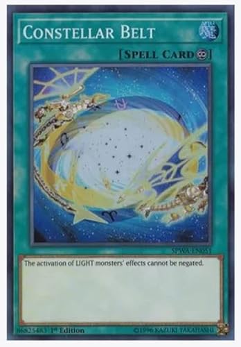 yugioh - Cinturón Conestelar SPWA-EN051 Super Rare 1st Edition - Spirit Warriors