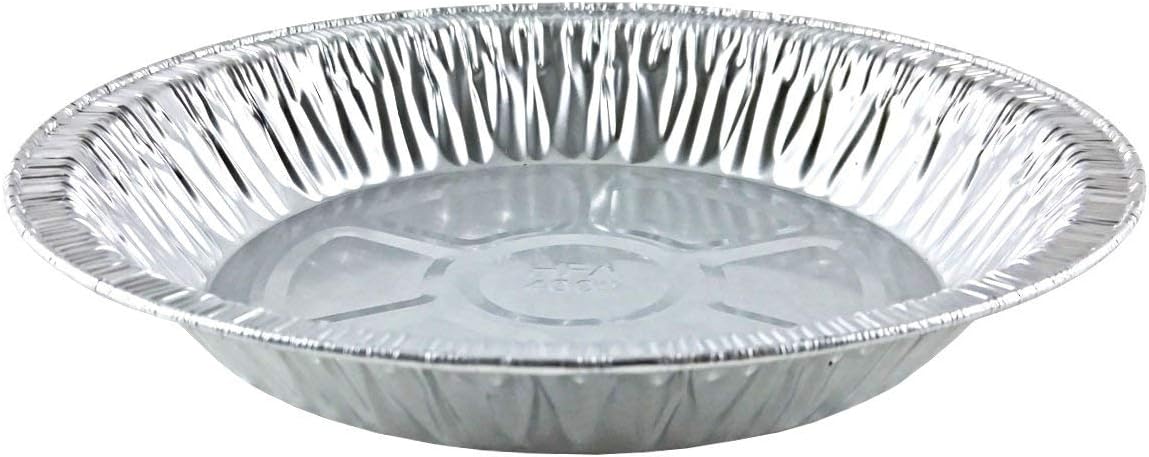 Handi-Foil 8" Extra-Deep Aluminum Foil Pie Pan -Disposable Tin Plates (Pack of 500)
