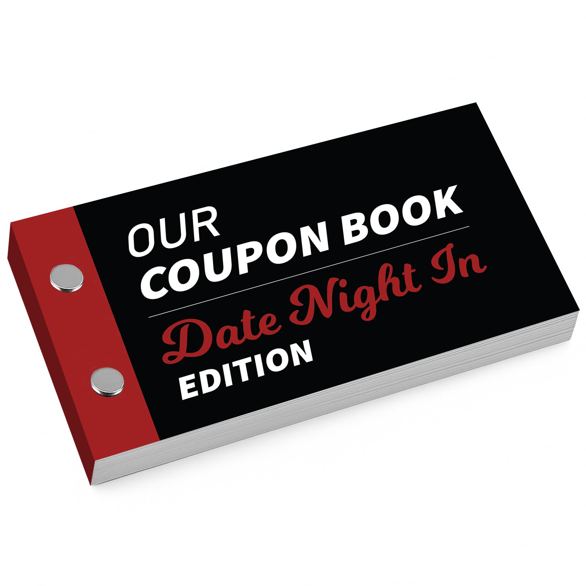 RED OCEAN Date Night In Cards, Coupon Book For Boyfriend Girlfriend Husband Wife, Indoor Date Ideas, Couple, Anniversary Valentines Christmas