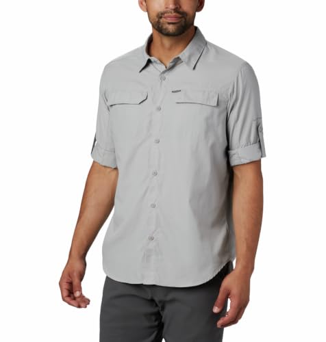 Image of Columbia Men Omni-Shade Silver Ridge 2.0 Shirt for Hiking | Trekking | Camping | Safari | Sun Protection
