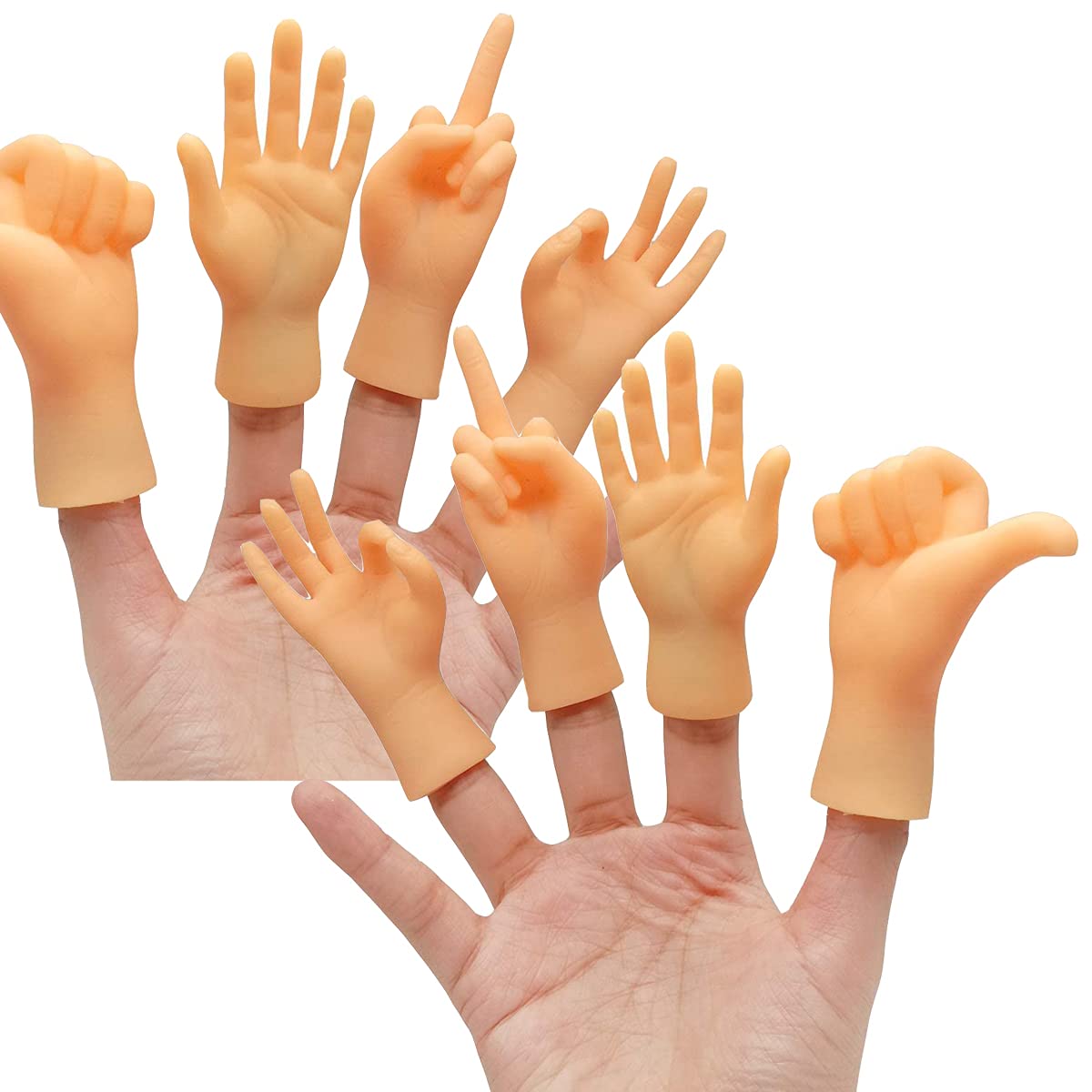 Buy CreepyParty Small Hands Miniature Finger Puppets Mini Finger Hands Little Hands with Left