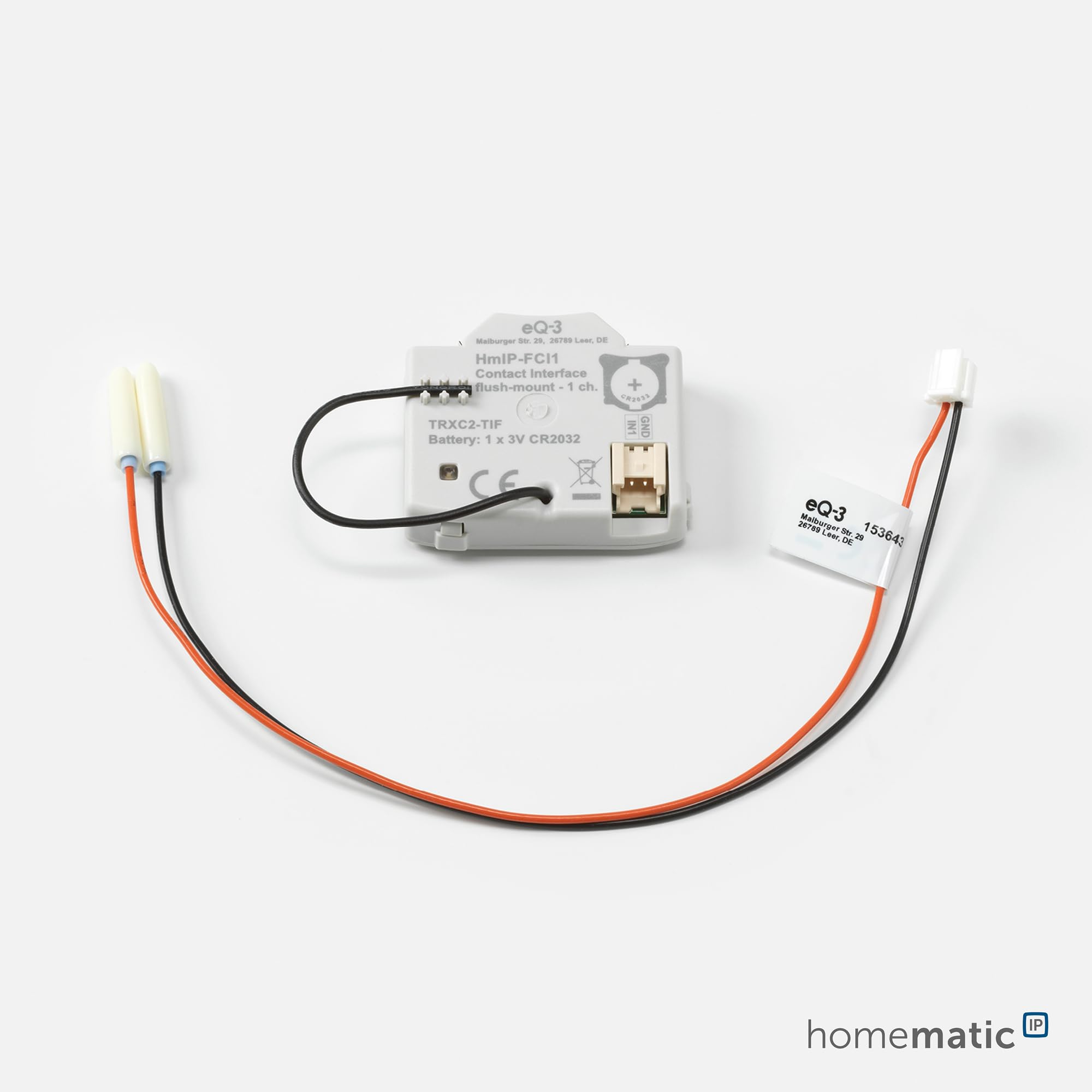 Homematic IP Kontakt-Schnittstelle Unterputz – 1-Fach | Smart Home, 3V, 153489A0