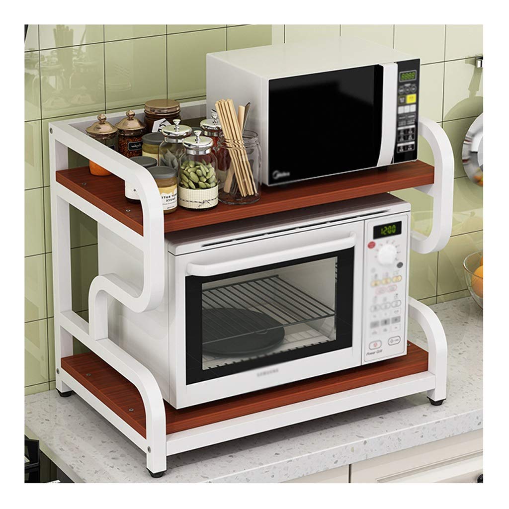 Buy Kitchen Shelves Storage Rack Painted steel frame microwave oven