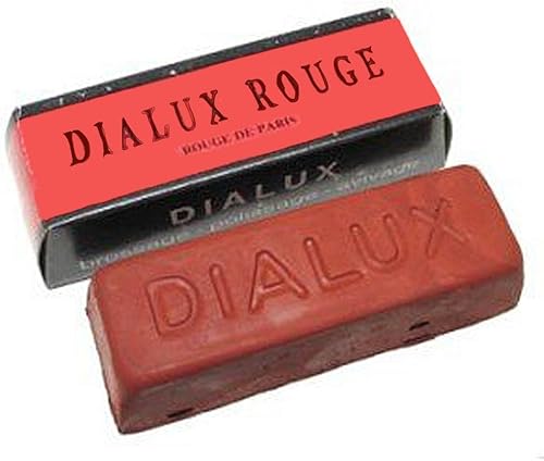 Pasta pulidora auténtica de Dialux RED para pulido de oro de alto brillo