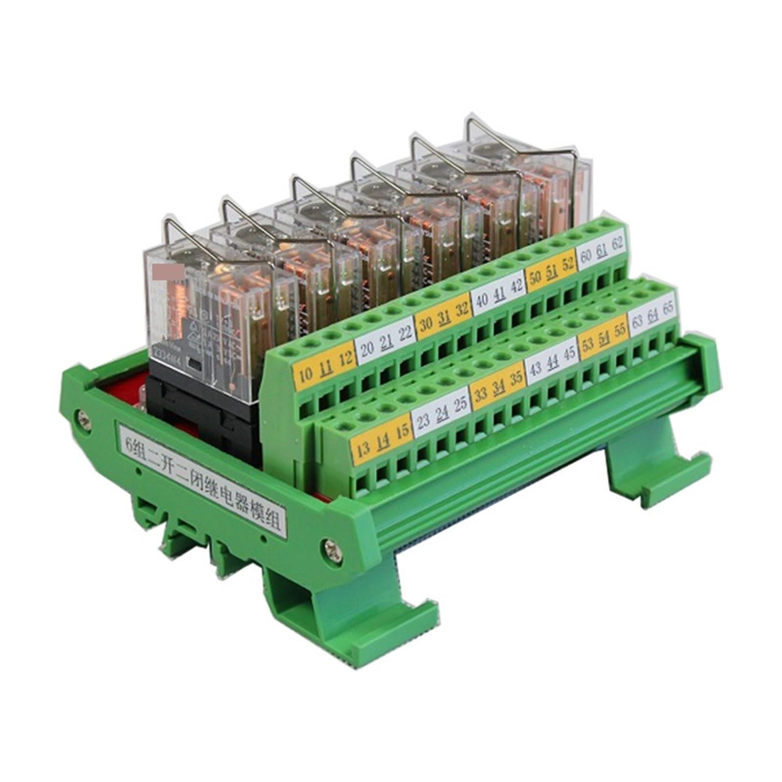 Module de relais G2R-2 JR-6L2 à 6 canaux isolés pour carte PLC