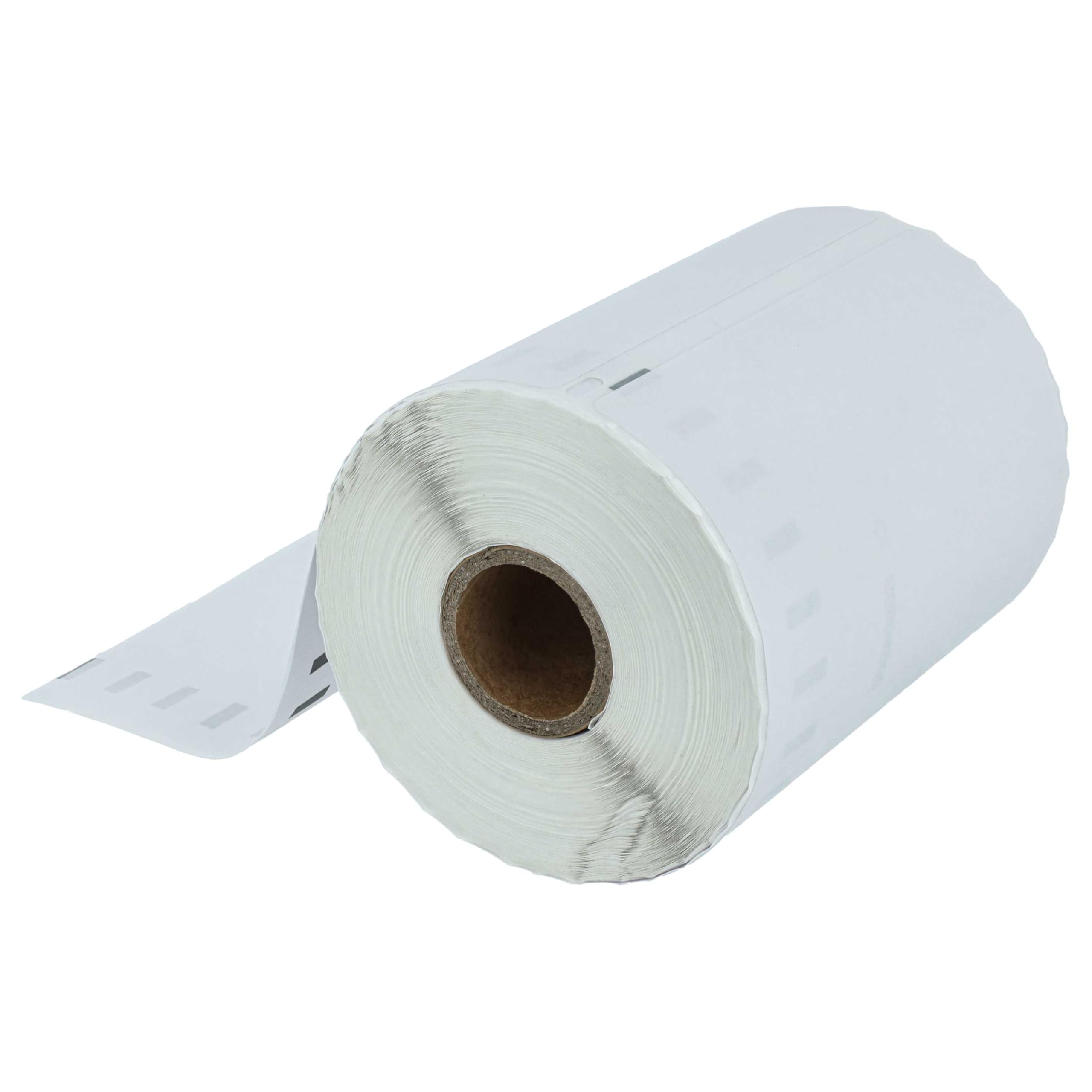 vhbw 10x rotolo etichette 104mm x 159mm (220 etichette) sostituisce Dymo S0904980 per etichettatrice bianco