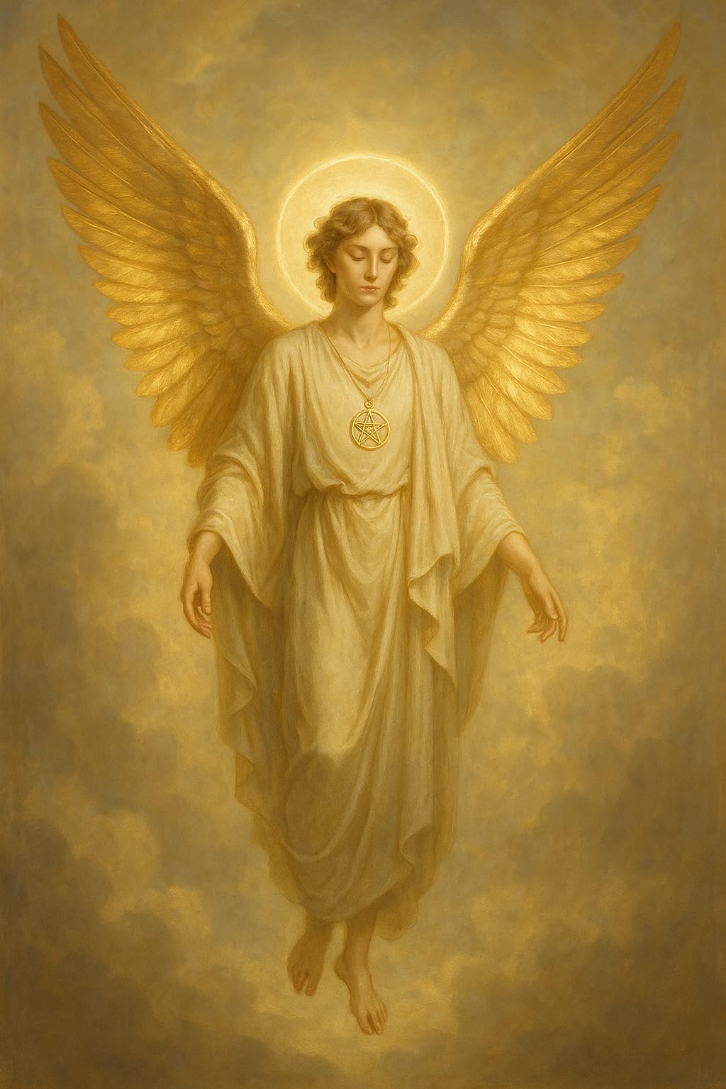 Simboliks Sello Siete Arcángeles Anillo Ajustable de Acero inoxidable Sigilo Amuleto Protección de arcángeles Sello de Salomón 7 ángeles Buena suerte Talismán Anillo abierto Anillo Religioso
