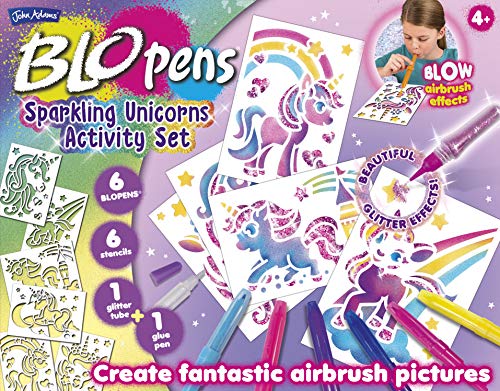 Blopens - Juego de actividades de unicornio brillante Cover