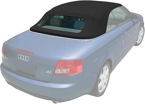 Miniatura 2 de Sierra Auto Tops & Seats Parte superior convertible – Compatible con Audi A4 y S4 2003 a 2009 – Negro, lona acústica A5 – Repuesto superior