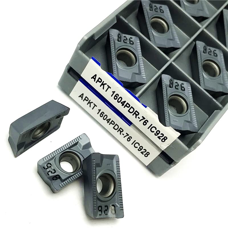 Herramientas de torno 10 piezas APKT1604 IC928 carburo miniatura 5