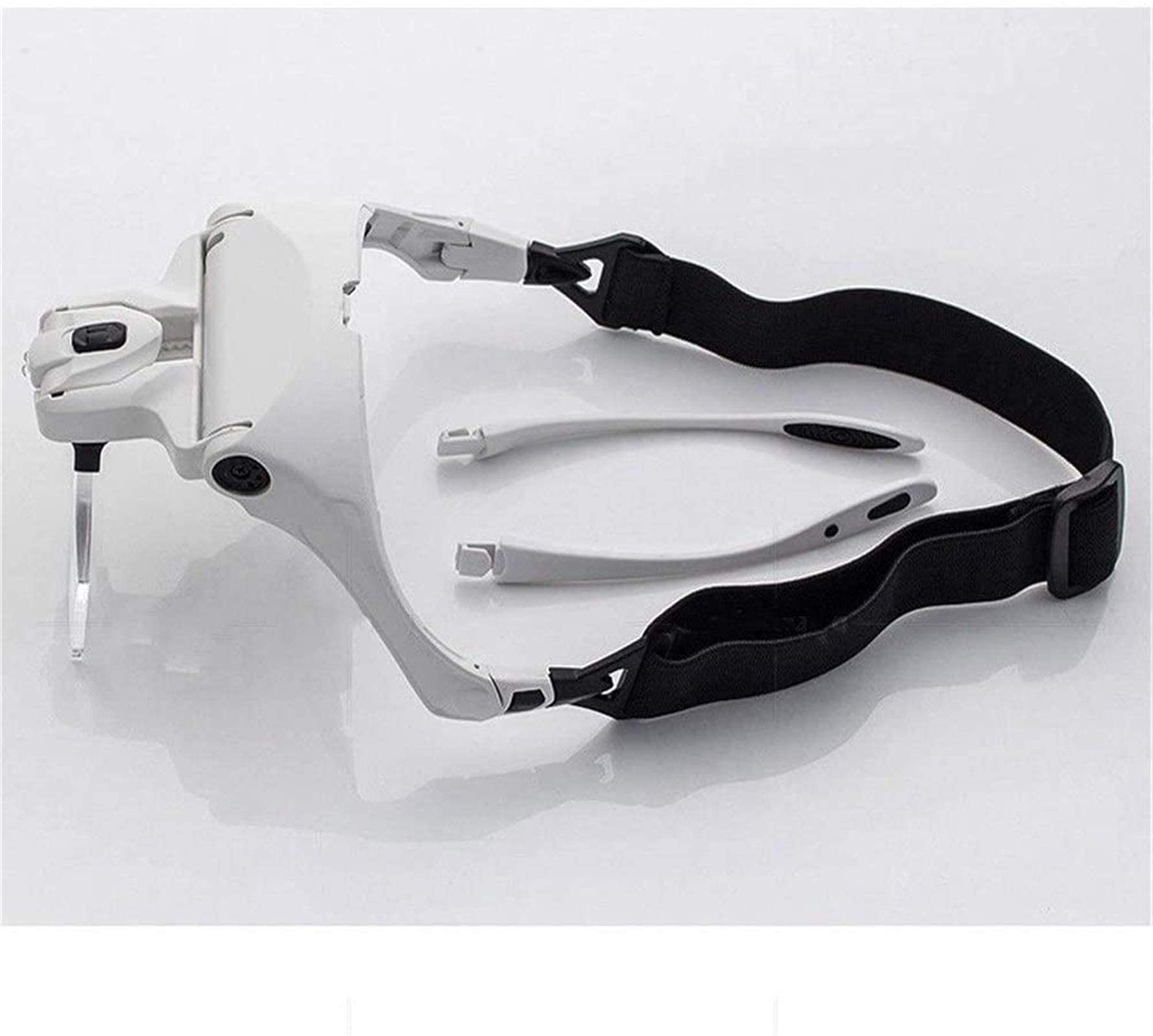 Stirnbandlupe, Hauptlupe Mit Beleuchtung, LED-Hauptlupe, Professionelle Juwelierlupe, Stirnbandlupe Zum Lesen Von Schmuck.