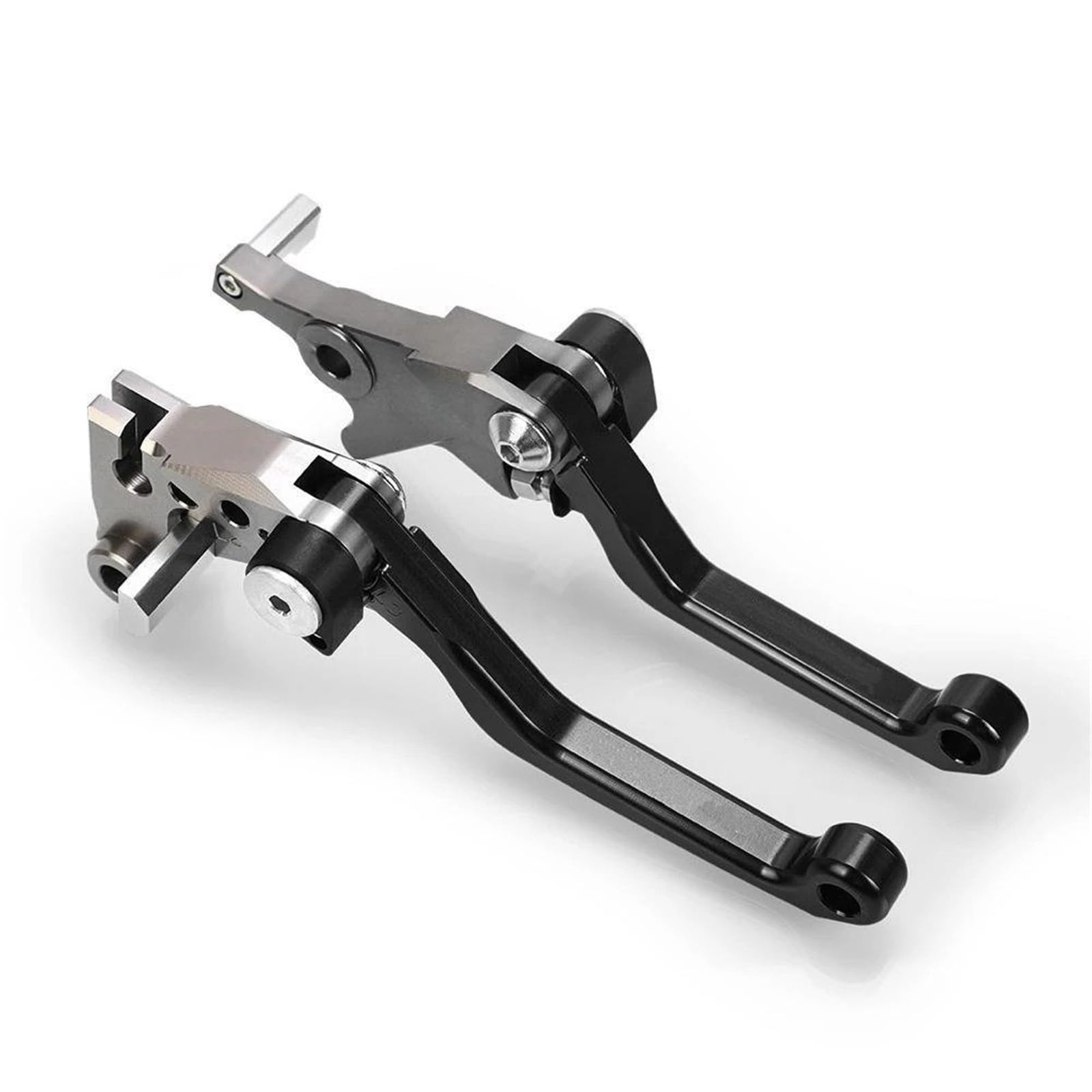 PBSUEM Motorcycle Lever Blades for Kawasaki for KLX230R KLX 230R KLX230 R KLX 230 R 2020 2021 Motorcycle Aluminum Dirt Pit Bike Brakes Handles Lever Brake Clutch Levers(A Pair Black)