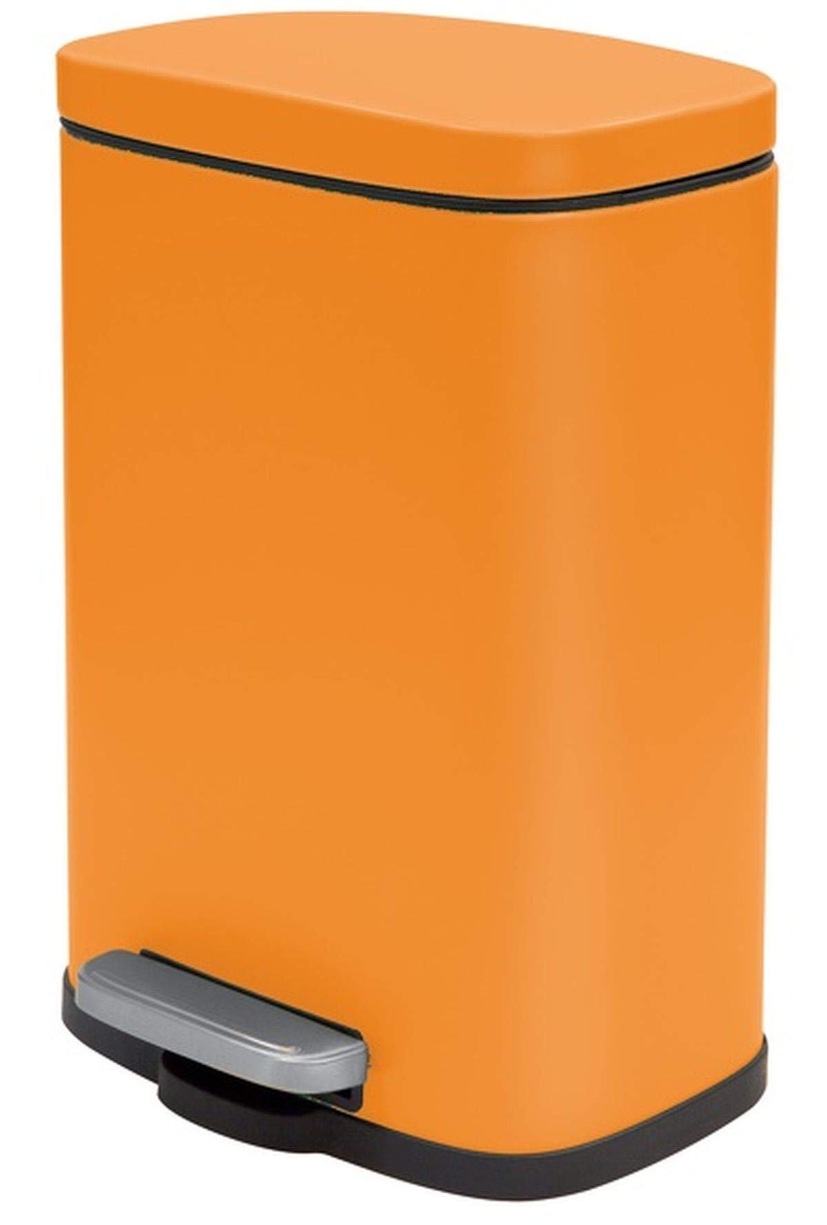 Spirella Zahnbecher Sydney - Acryl Mundspülbecher In Orange - Hochglanz Finish Fürs Bad - 7x12 Cm