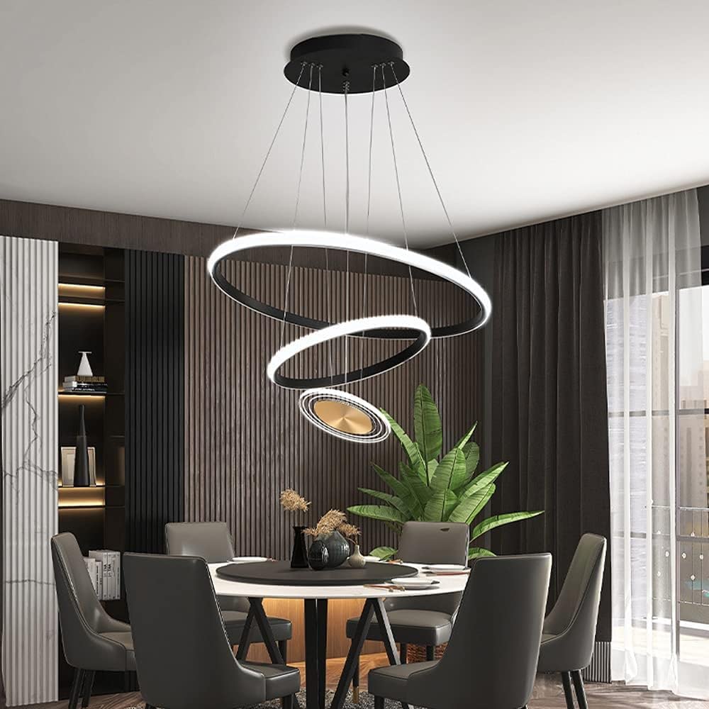 Plafonnier LED à intensité variable pour repas en salle à manger - 8