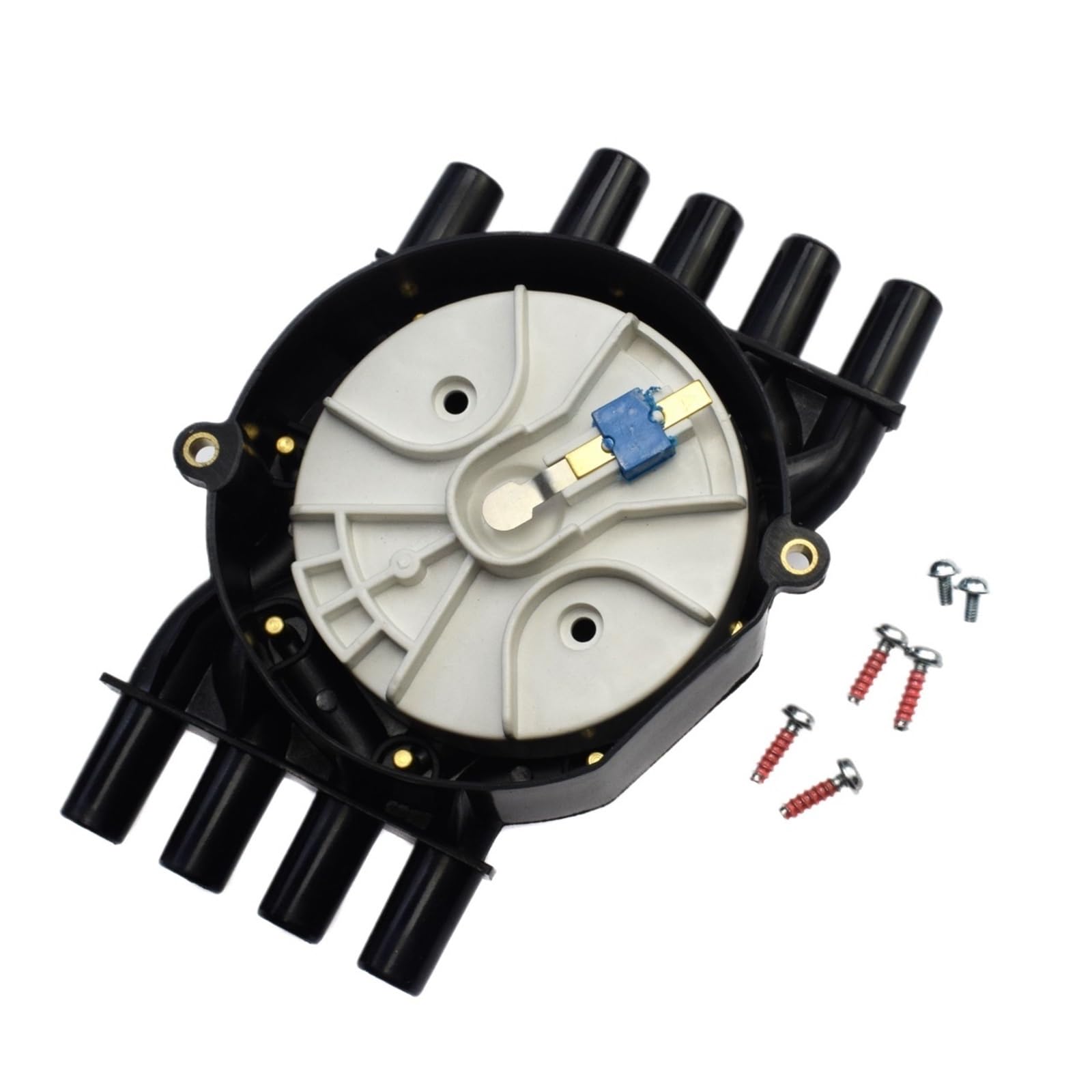 Distributor Misura per Volvo Mercruiser Penta 350 Mag 5.0L 5.7L MX 6.2L MPI Tappo Distributore Rotore 8M0061335 8M0060495 Distributore di accensione