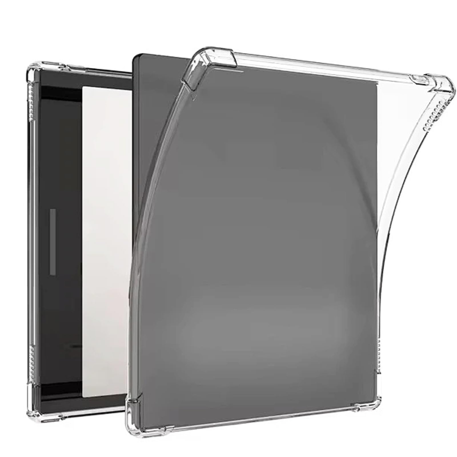 Custodia In Silicone Trasparente Antiurto Per Onyx BOOX Go Color 7 (7 Pollici) – Morbida E Leggera Con Bordi Rialzati - 2