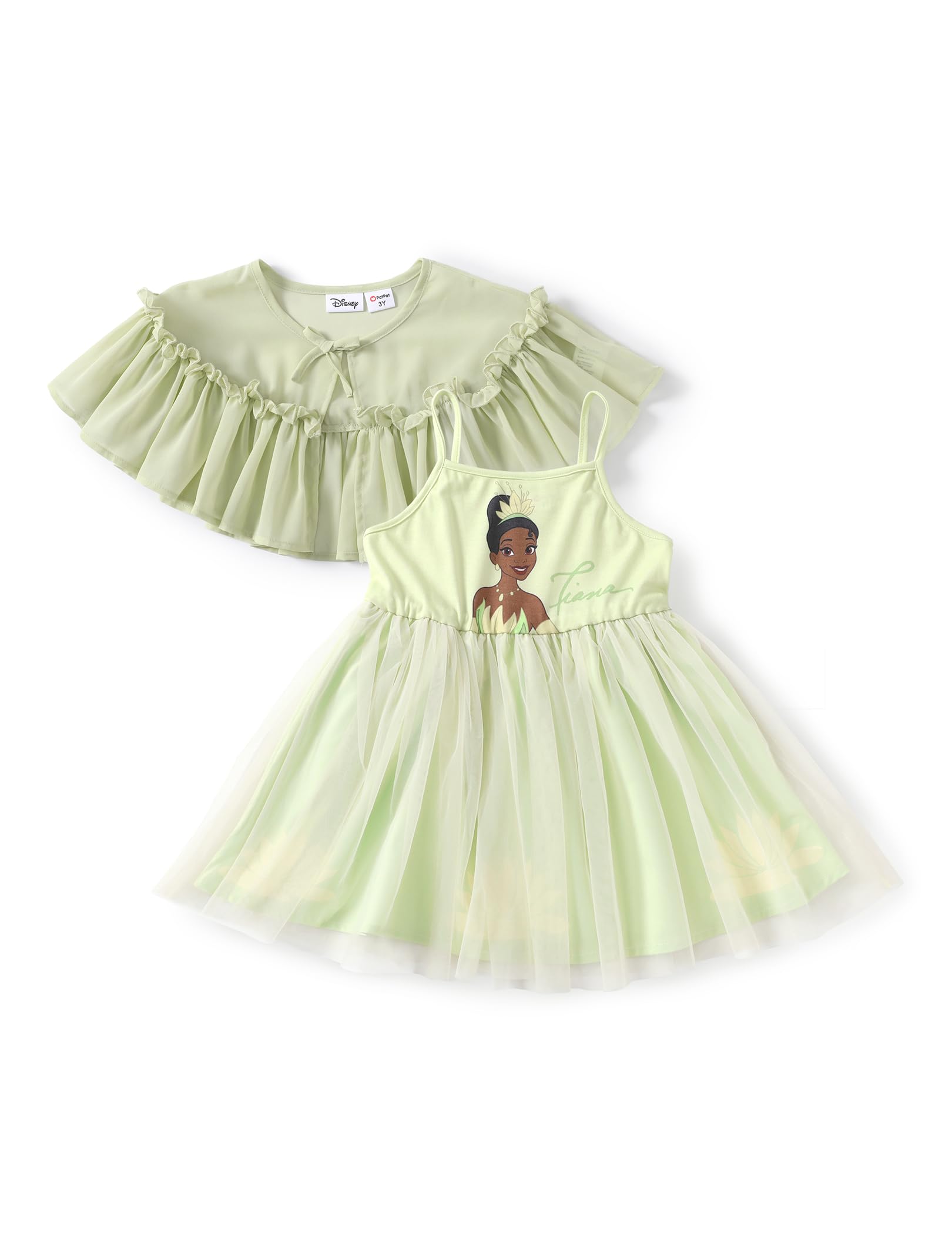 Disney Princess Dress Toddler Girl Dress Sheer Cloak Princess Character |  Desertcart Gambia