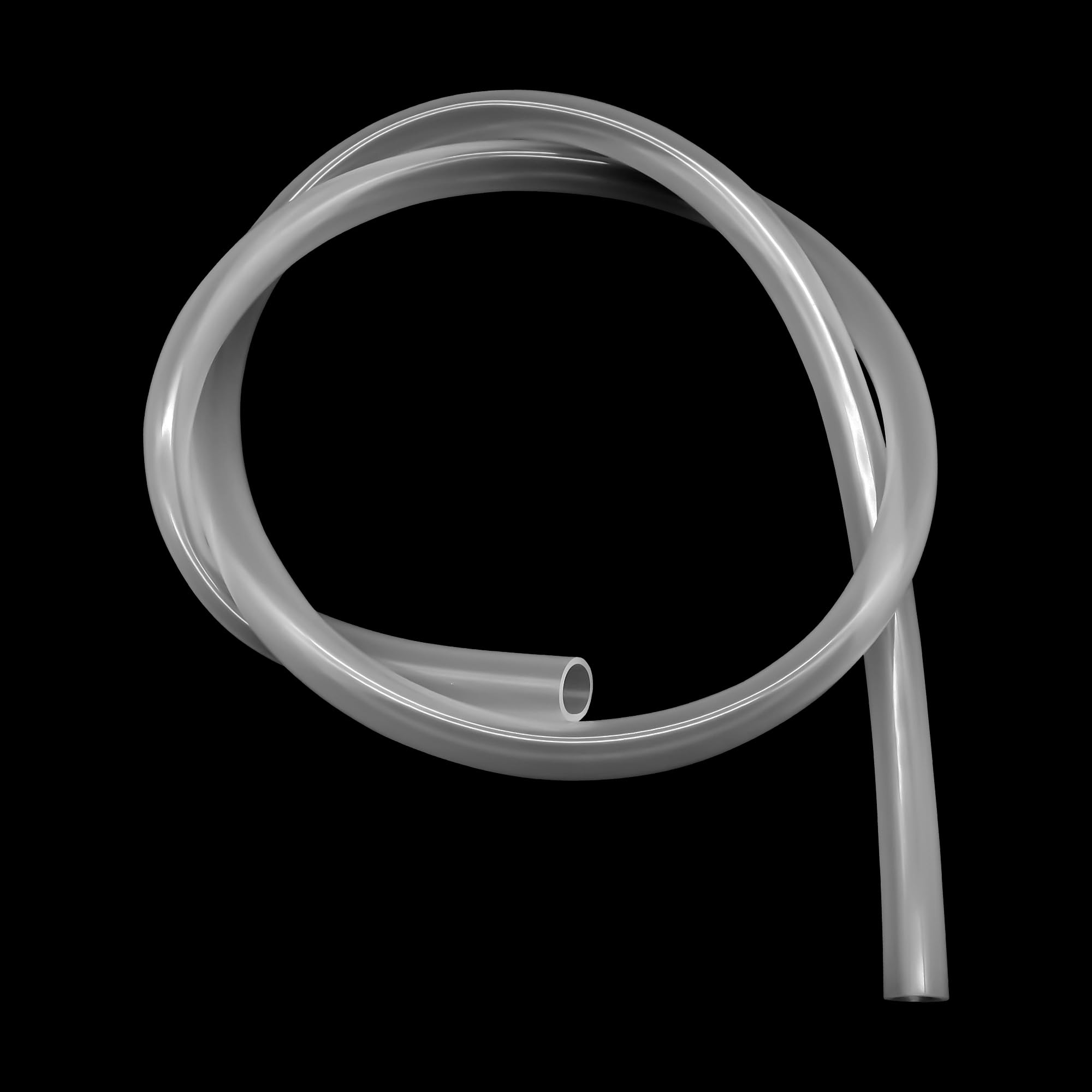 Lavmhab Clear Pvc Tubing 15Mm Id X 19Mm Od – 1M Flexible Vinyl Hose For Water, Air & Aquarium Use, Lightweight Plastic Pipe