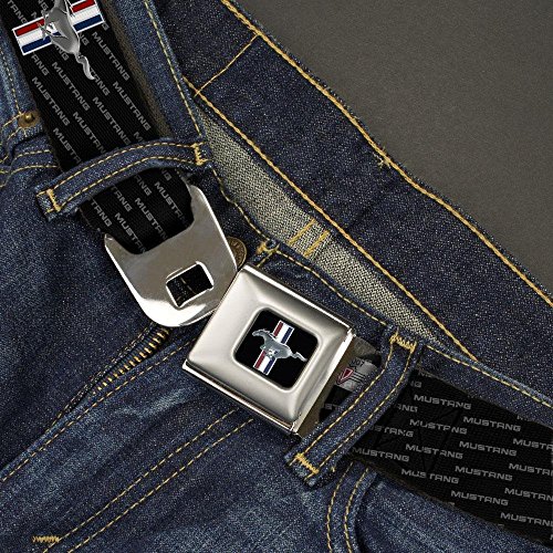 Buckle-Down Seatbelt Belt Mustang XL2