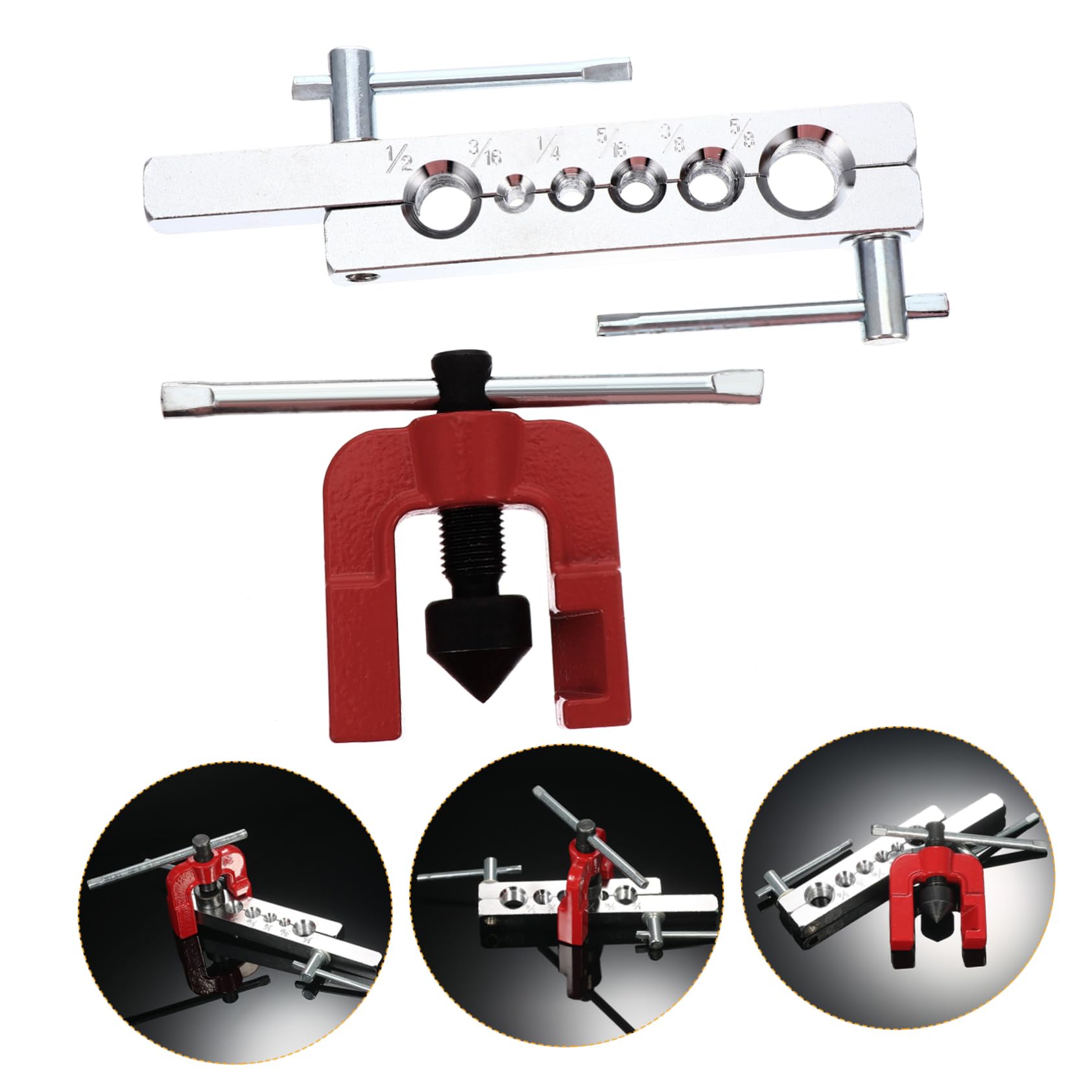 Utensile Per Svasatura Tubi Cono Temprato 45° Rame Alluminio Freni Carburante