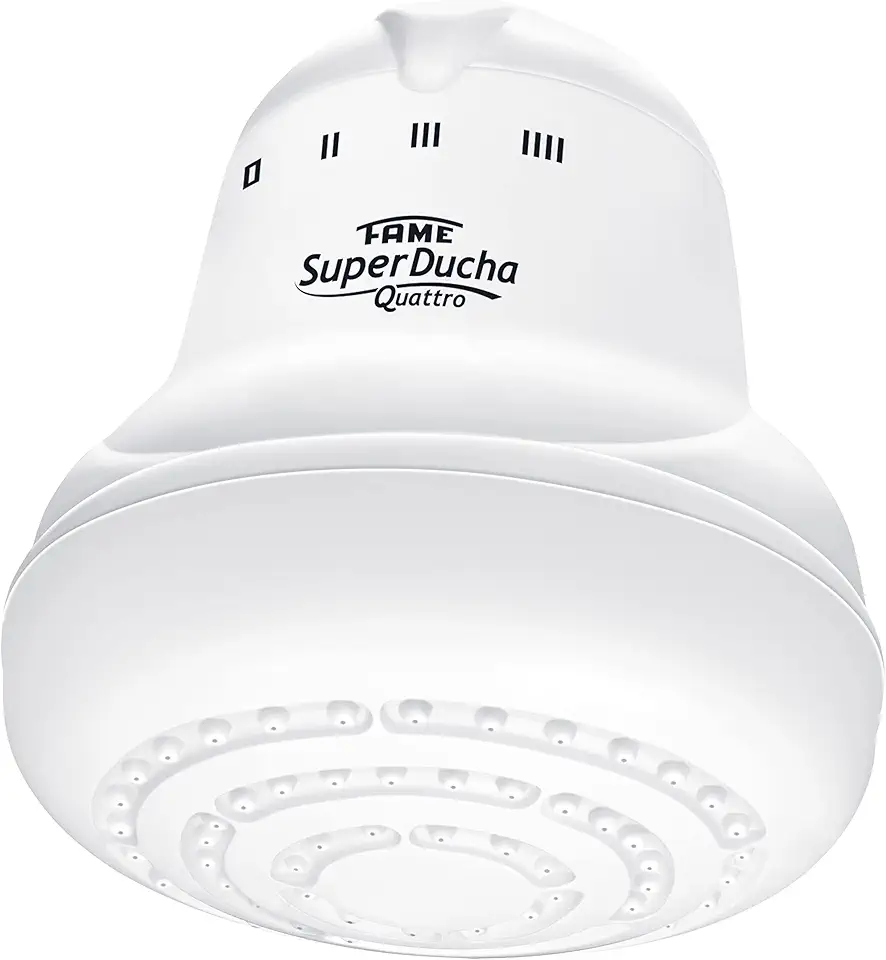 CHUVEIRO ELÉTRICO - SUPER DUCHA QUATTRO BRANCO 127V 5.400W - FAME