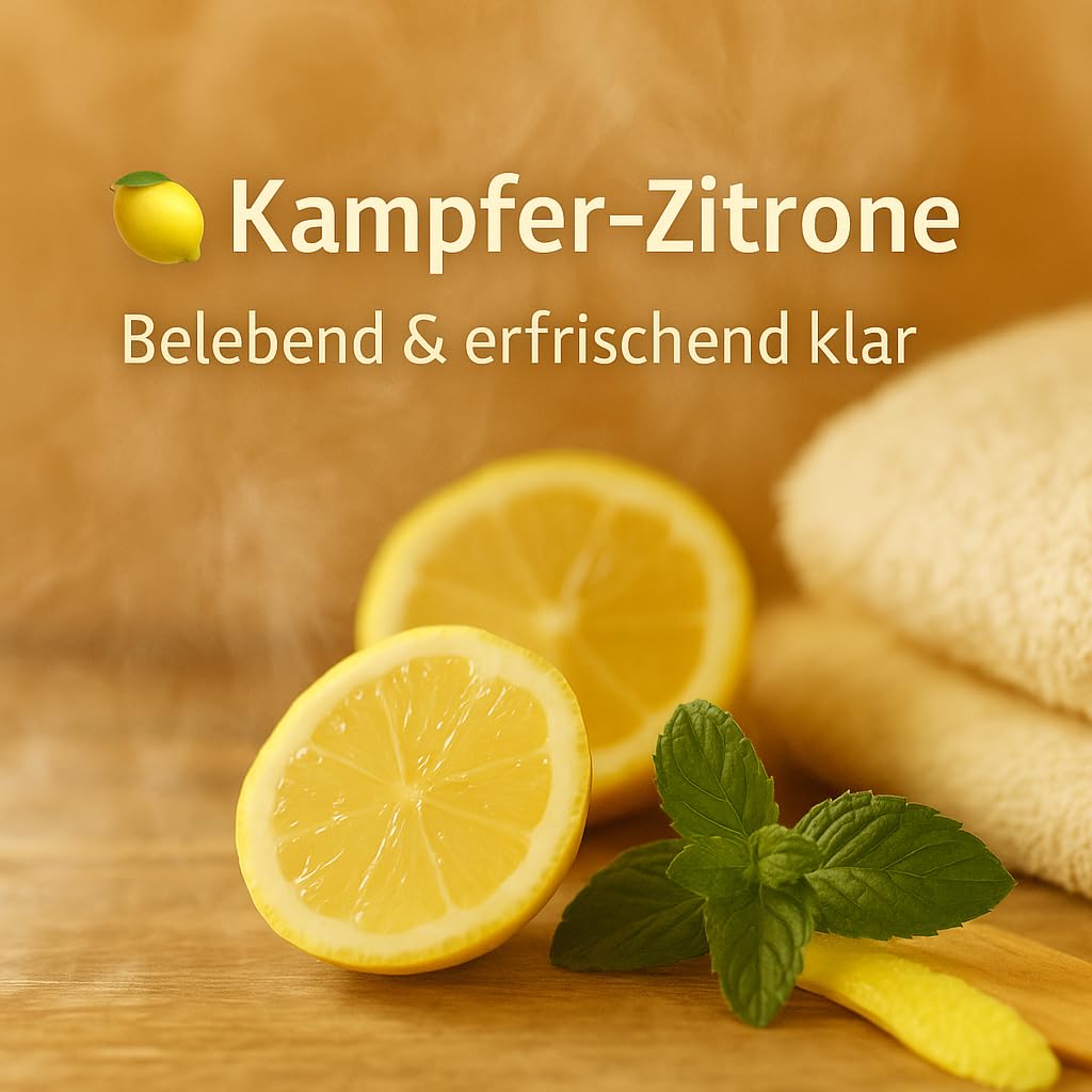 Dufte Momente Saunaaufguss-Konzentrat Lemongras – 3 Liter – frisch & belebend – konzentriert & ergiebig – zertifizierte Profi-Qualität – vegan & Made in Germany