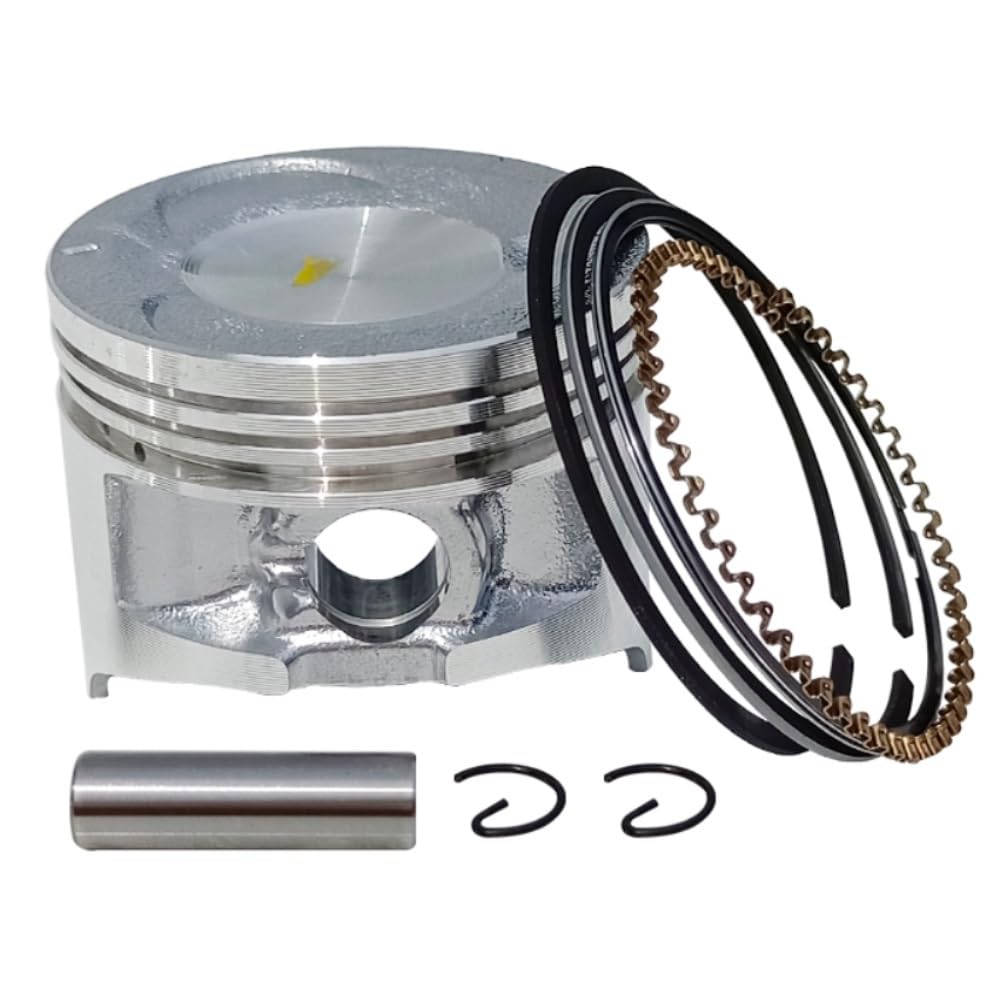 Itrvcay 4 Pcs Kit 148F Connecting Rod Piston Ring Fit For Mz80 24V 1.8Kw 2.2Kw Inverter Generator Parts