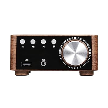 Amazon | カーステレオプレーヤー 木目BT5.0デジタルパワー