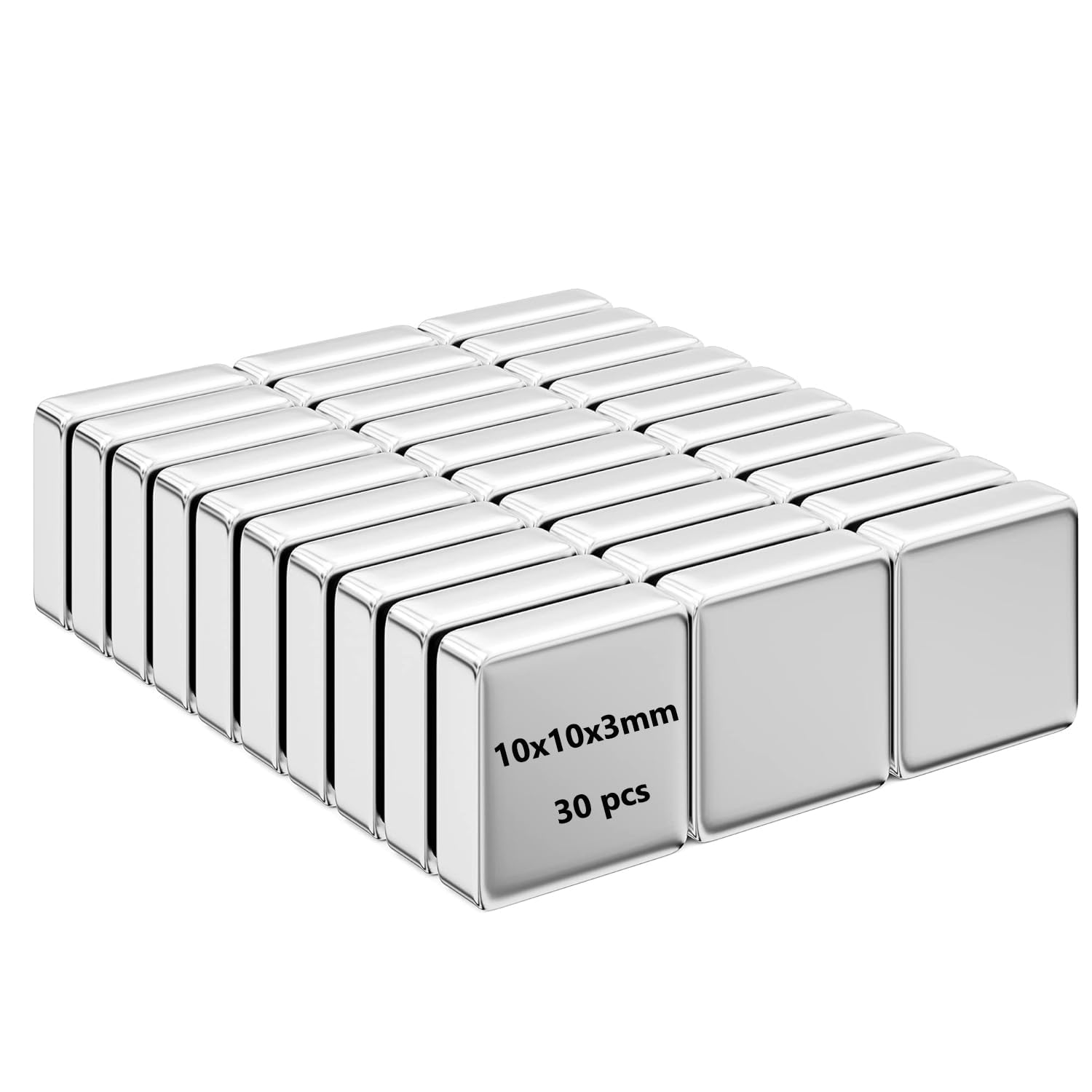 Realth Neodymium Magnets Square 10x10x3mm 10 Pack — Amazon image 11