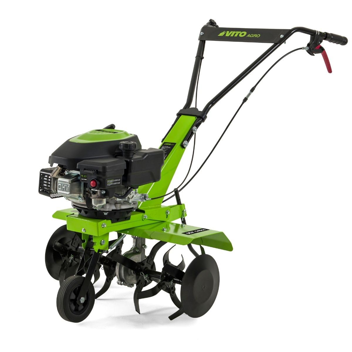 VITO – Motobinadora térmica 5 CV 149 Cm3 ancho de trabajo 630 mm fresa Ø260 mm – Motobinosa gasolina 4T Labourer Jardín Huerto