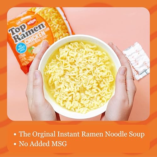 Vista 47 de Nissin Top Ramen - Sopa de fideos, salsa de soja, 3 onzas (paquete de 24)