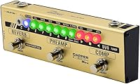 Vista 2 de VALETON Dapper - Mini guitarra acústica eléctrica-acústica DI preamplificador analógico pedal multiefectos