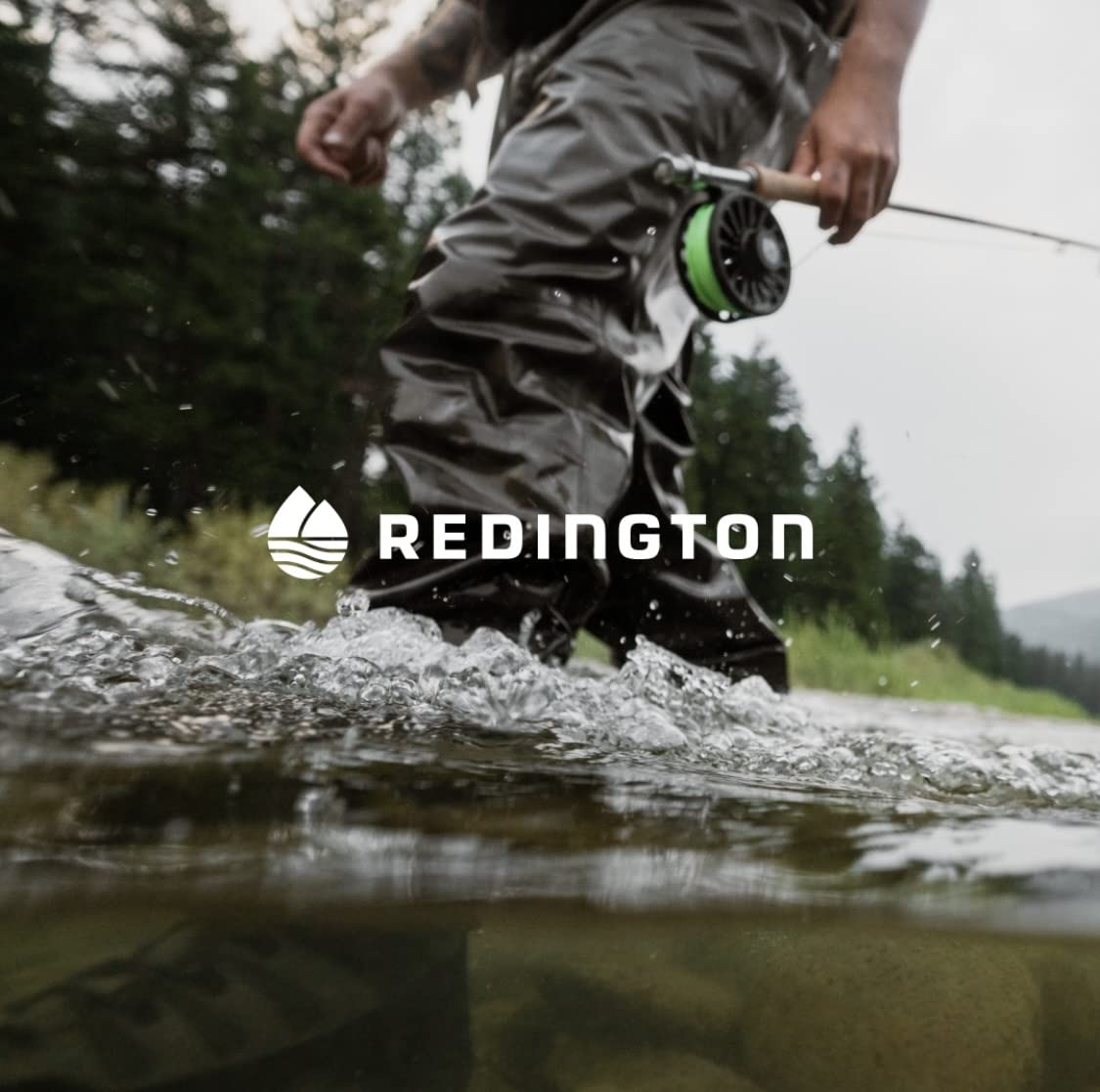 Redington Original Fliegenfisch-Set, 2,7 m Rute, Crosswater Rolle, Fliegenschnur, Vorfach und Tragetasche