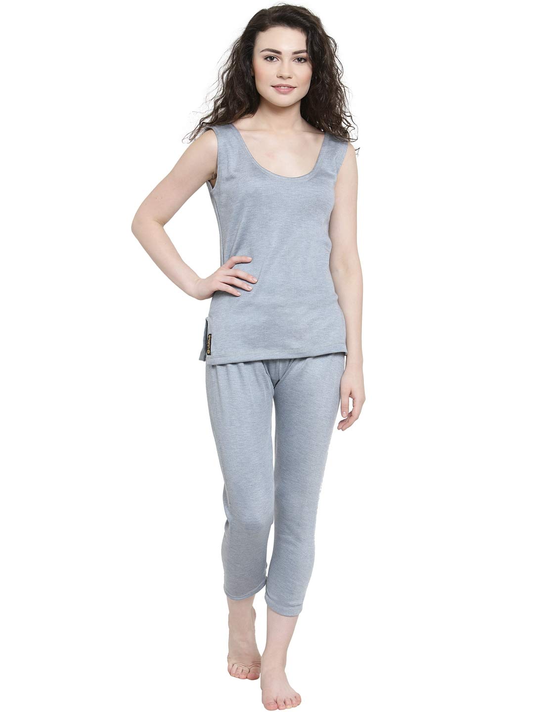 uzarus Women's Thermal Top and Lower Set-picture-45
