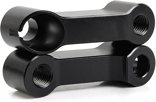 Miniatura 2 de TCHAU Mirrors Bracket for Suzuki Vstrom DL 250 650 1000 V-Strom 650XT 1000XT Vstrom650 Motorcycle Rear View Mirrors Riser Extension Mount Bracket