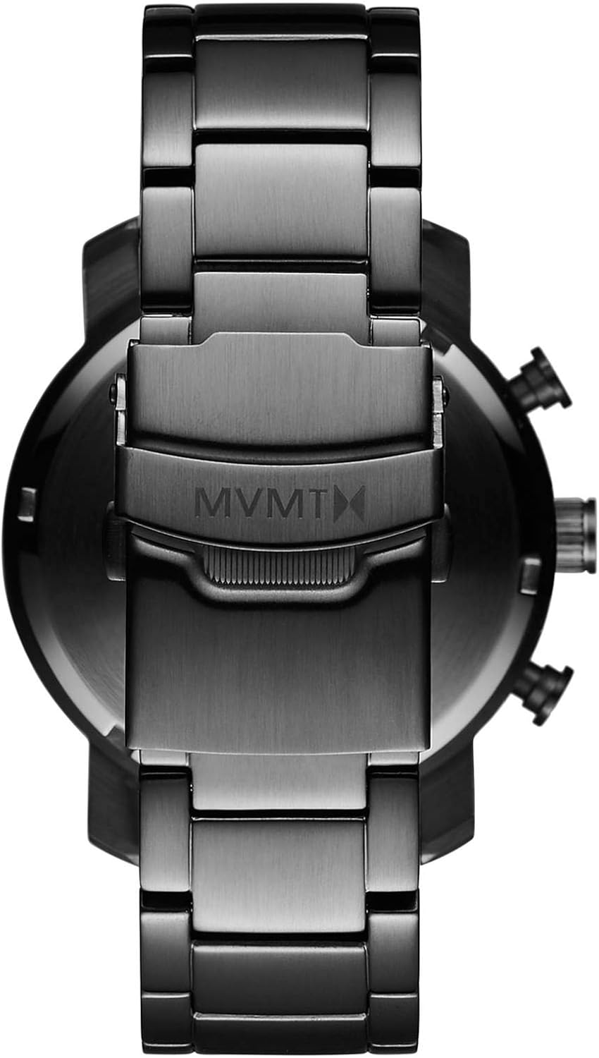 Mvmt Orologio Analogico al Quarzo da Uomo con Cinturino in Acciaio Inossidabile Color Canna Di Fucile - D-Mc02-Gu Mvmt Orologio Analogico al Quarzo da Uomo con Cinturino in Acciaio Inossidabile Color Canna Di Fucile - D-Mc02-Gu